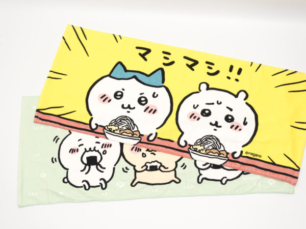 ちいかわ] ちいかわマーケット購入品 フェイスタオル2種