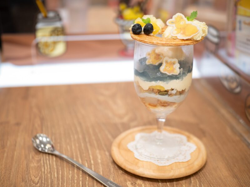 ポケモンカフェ 「PAMO NO MURE さくさくパイとピーチゼリーのパイン